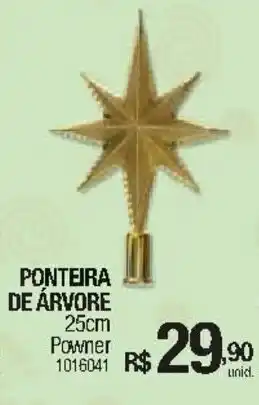 Ponteira de Arvore 25cm