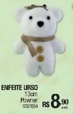 Enfeite Urso 13cm