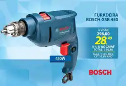 Lojas Cem Furadeira bosch gsb 450 oferta