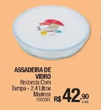 Assadeira de Vidro 2.4L