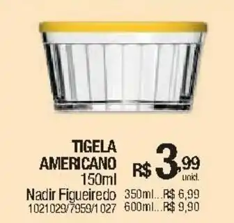 Tigela Americana 150ml