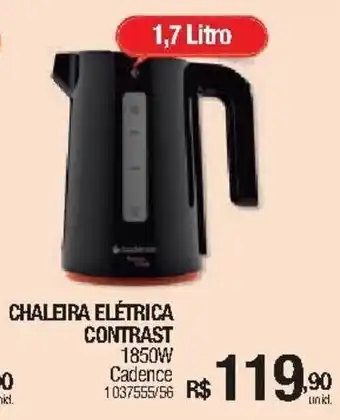 Milium Chaleira Eletrica Contrast 1.7L oferta