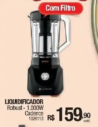 Milium Liquidificador com Filtro Robust oferta