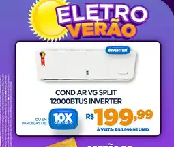 DB Supermercados Cond ar vg split 12000BTUS INVERTER oferta
