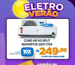 DB Supermercados Cond ar vg split 18.000BTUS 220V 1724 oferta