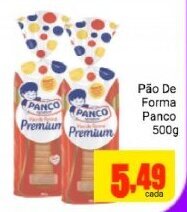Barbosa Supermercados Pao De Forma Panco 500g oferta