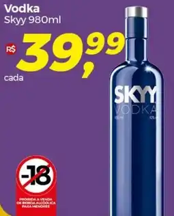 Frangolândia Vodka Skyy oferta