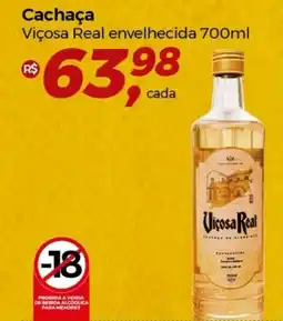 Cachaça Viçosa Real envelhecida