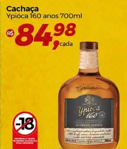 Frangolândia Cachaça Ypióca 160 anos oferta