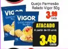 Barbosa Supermercados Queijo Parmesao Ralado Vigor 50g oferta