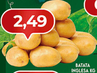 Supermercados Cristal Batata Inglesa 1kg oferta
