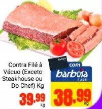 Barbosa Supermercados Contra File a vacuo 1kg oferta