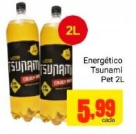 Barbosa Supermercados Energetico Tsunami 2L oferta