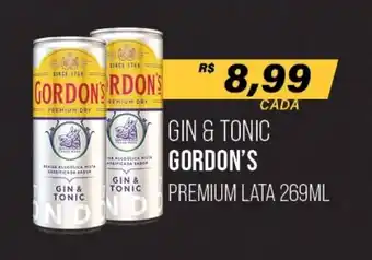 Gin & Tonic Gordons 269ml