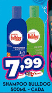 Supermercados Cristal Shampoo Bulldog 500ml cada oferta