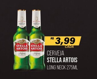 Cometa Supermercados Cerveja Stella Artois Long Neck 275ml oferta