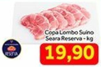 Shibata Supermercados Copa Lombo Suino Seara Reserva 1kg oferta
