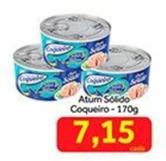 Shibata Supermercados Atum Solido Coqueiro 170g oferta