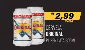 Cometa Supermercados Cerveja Original Lata 350ml oferta