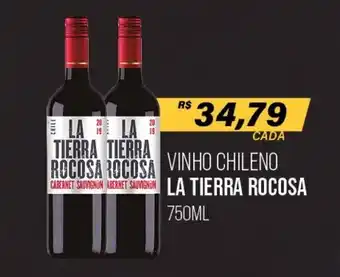 Vinho Chileno La Tierra Rocosa 750ml