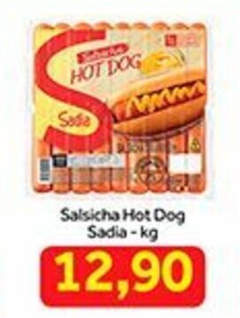 Shibata Supermercados Salsicha Hot Dog Sadia 1kg oferta