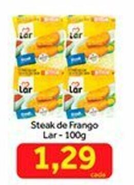 Shibata Supermercados Steak de Frango Lar 100g oferta