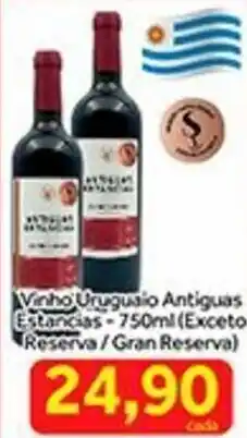Vinho Uruquaio Antiguas Estancias 750ml