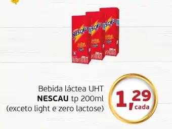 Cometa Supermercados Bebida lactea UHT Nescau tp 200ml oferta