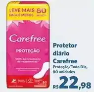 Sam's Club Carefree - protetor diário oferta