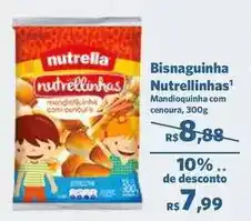 Sam's Club Nutrellinhas - bisnaguinha oferta