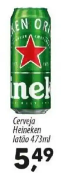 Asun Cerveja Heineken latão oferta