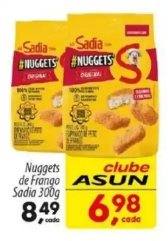 Asun Nuggets de Frango Sadia oferta