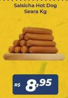 Atakarejo Salsicha Hot Dog Seara 1kg oferta