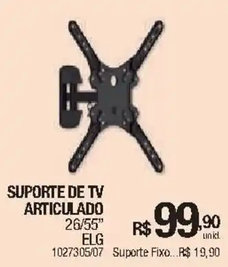 Milium Suporte de TV Articulado 26/55" oferta
