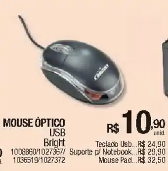 Milium Mouse Optico USB Bright oferta