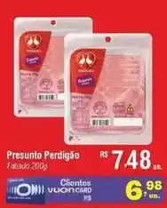 Fort Atacadista Perdigão - presunto oferta