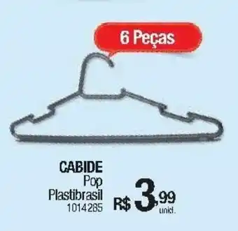 Cabide 6 pecas