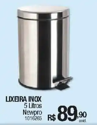Lixeira Inox 5L