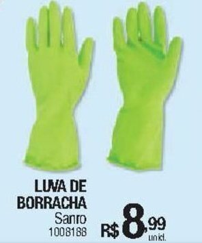 Milium Luva de Borracha oferta