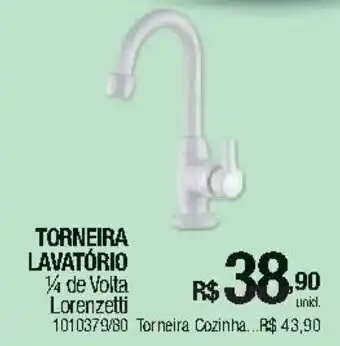 Torneira Lavatorio