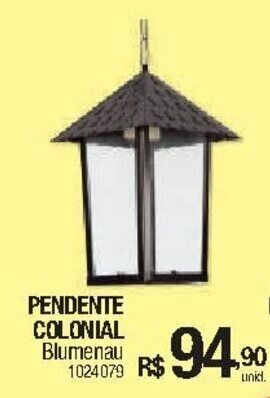 Milium Pendente Colonial oferta