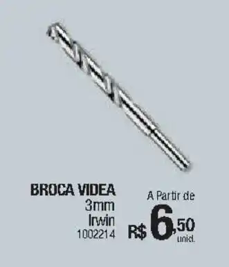 Broca Videa 3mm