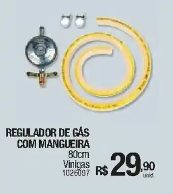 Milium Regulador de Gas com Mangueira 80cm oferta