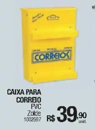 Caixa para Correio