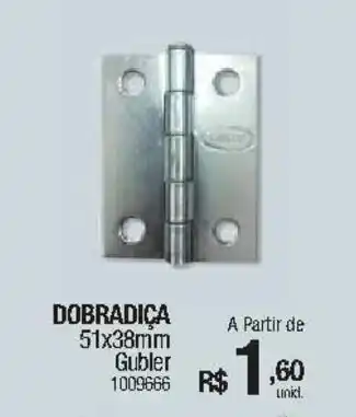Dobradica 51 x 38mm