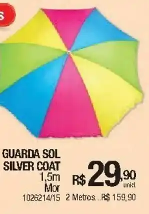 Guarda Sol Silver Coat 1.5m