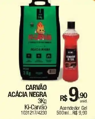 Carvao Acacia Negra 3kg