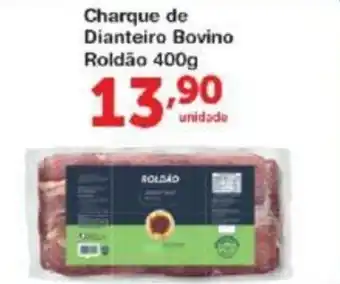 Roldão Charque de Dianteiro Bovino Roldao 400g oferta