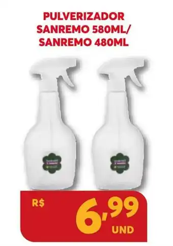 Atacadão Centro Sul Pulverizador Sanremo 580ml/ Sanremo 480ml oferta