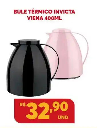 Atacadão Centro Sul Bule Termico Invicta Viena 400ml oferta